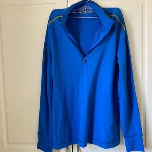 Blue lululemon quarter zip